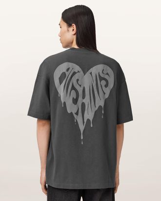 AllSaints Cotton Trip Short Sleeve T-Shirt, Size: S