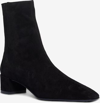 Aquazzura Wildlederstiefeletten mit Blockabsatz Saint Honoré 35