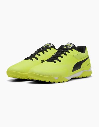 Puma Mens Truco Iii Tt Astro Turf Football Boots - Yellow - Size: 10.5