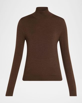 Loro Piana Tasmanian Wool Turtleneck Sweater