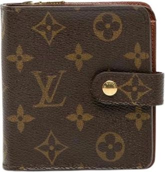 Louis Vuitton Pre-owned Wallets, female, Brown, Size: ONE SIZE Pre-owned Canvas Wallet