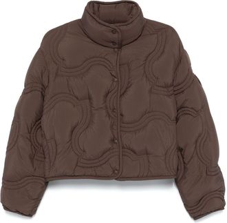 Moncler Beryl Puffer Jacket - Womens - Polyamide/Goose Feather/Goose Down