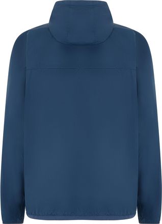 K-Way Mens Jacket Le Vrai 4.0 Claude Blue Insignia Nylon Raincoats Coat