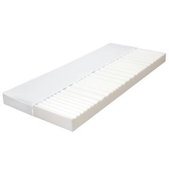 vidaXL Colch&oacute;n 7 Zonas Espuma De Pu 10 Cm H2 H3 90x200 Cm Vidaxl