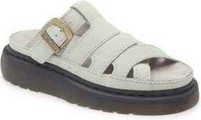 Dr. Martens Maxxy Slide Sandal in Sage Green at Nordstrom Rack, Size 11Us/ 9Uk