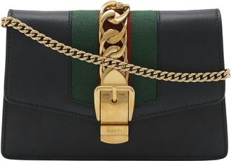 Gucci Sylvie Mini Chain Shoulder Bag (Authentic Pre-Loved)