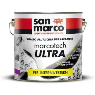 San Marco Smalto marcotherch au40 ultra semilucido bianco all acqua lt 2,5