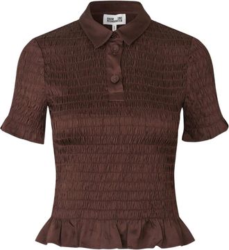 Baum Und Pferdgarten Dames, Tops, Bruin, Maat: M Leer