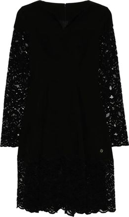 Saiid Kobeisy Abito corto in pizzo - Nero