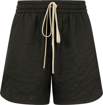 Fear of God Black Drawstring short