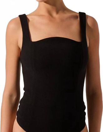 Astr Kendal Bodysuit In Black