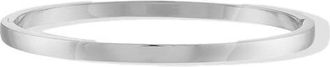 BEN ONI Polished Simple Bangle Bracelet in Silver at Nordstrom