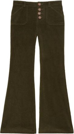 Ines De La Fressange Pantalone Charlotte - - Trousers - Donna - Verde - L