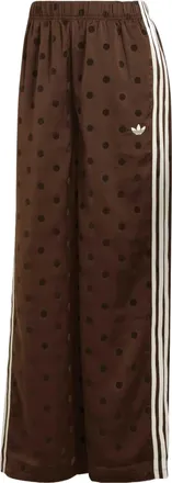 adidas (WMNS) adidas Satin Polka Dots Wide Leg Pant Asia Sizing Auburn LI2847