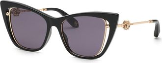 Roberto Cavalli SRC033M 0700 Mens Sunglasses Gold Size 53
