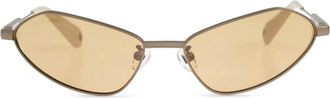 Jacquemus JAC68 zonnebril - Zilver