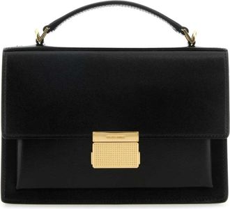 Golden Goose Zwarte leren Venezia handtas - Dames - Handtassen - Zwart - ONE Size - Leer - Tassen