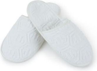 Philipp Plein Flat Slippers Hexagon Unisex in White at Nordstrom, Size Small