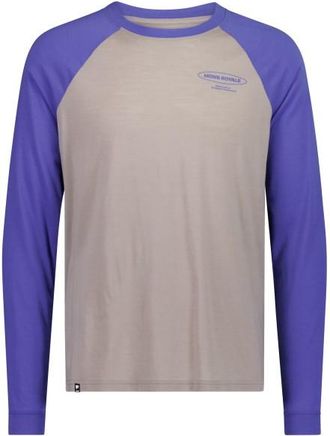 Mons Royale Icon Merino Raglan Long Sleeve Merinolongsleeve f&uuml;r Herren | grau