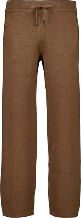 PIACENZA 1733 drawstring trousers - Brown