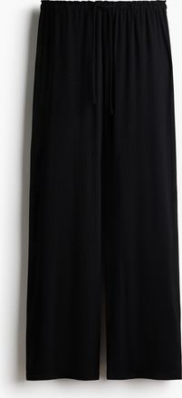 H&M Pyjamahose mit Pointellemuster - Schwarz