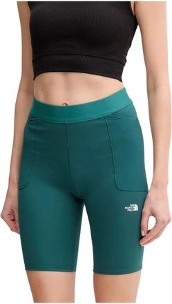 The North Face Refina Shorts - Dames - Trainingsbroeken - Groen - XS - Polyester - Fitness