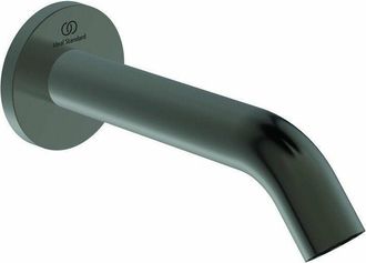 Ideal Ca&ntilde;o De Pared Joy Saliente 160 Mm Magn&eacute;tico Gris Con Roseta Redonda Standard