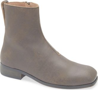 Our Legacy Michaelis Square Toe Boot in Vintage Clawed Stone Bovine at Nordstrom, Size 10Us