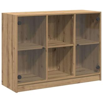 Berkfield Home Sideboard Artisian Oak 102x37x75.5 cm Engineered Wood in Brown