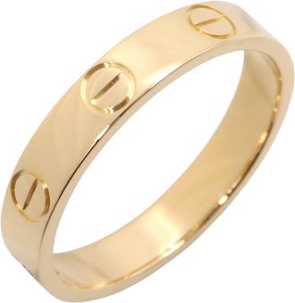 Cartier Gold Yellow Gold (18K) Band Ring (Pre-Owned)
