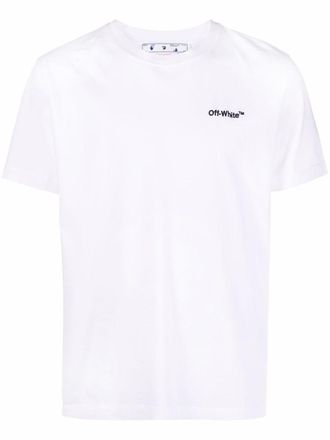 Off-white T-shirt met korte mouwen - Wit