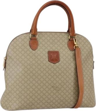 Celine Pre-owned Plastic Handbag - Dames - Vintage Handtas - Beige - ONE Size - Vintage