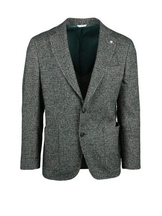 Manuel Ritz Manuel Ritz Mixed Fibers Jacket - Green
