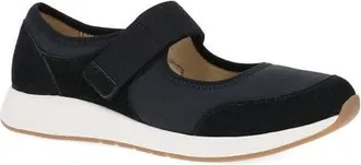 Dansko Carolina Mary Jane Sneaker in Black Suede at Nordstrom, Size 37