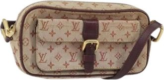 Louis Vuitton Pre-owned Vintage Monogram Mini Canvas Schoudertas - Dames - Vintage Schoudertas - Rood - ONE Size - Leer - Vintage
