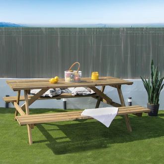 Nortene Mesa Picnic Superior 180x160x71 Cm Nortene