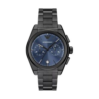 Emporio Armani Accessoires, Heren, Grijs, ONE Size, Federico Chronograph
