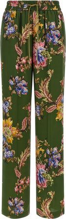 Etro Bicolor Polyester Casual Womens Pants