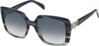 Tous Womens STOB52-560GBL STOB52 56 560GBL Sunglasses - Blue - One Size
