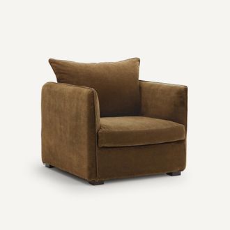 AM.PM Fauteuil in fluweel, Neo Chiquito