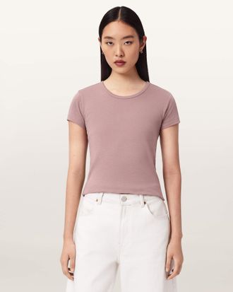 AllSaints Stevie Slim Fit Short Sleeve T-Shirt