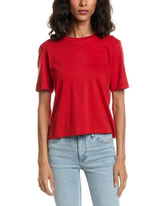 Theory Crop Boyfriend T-Shirt
