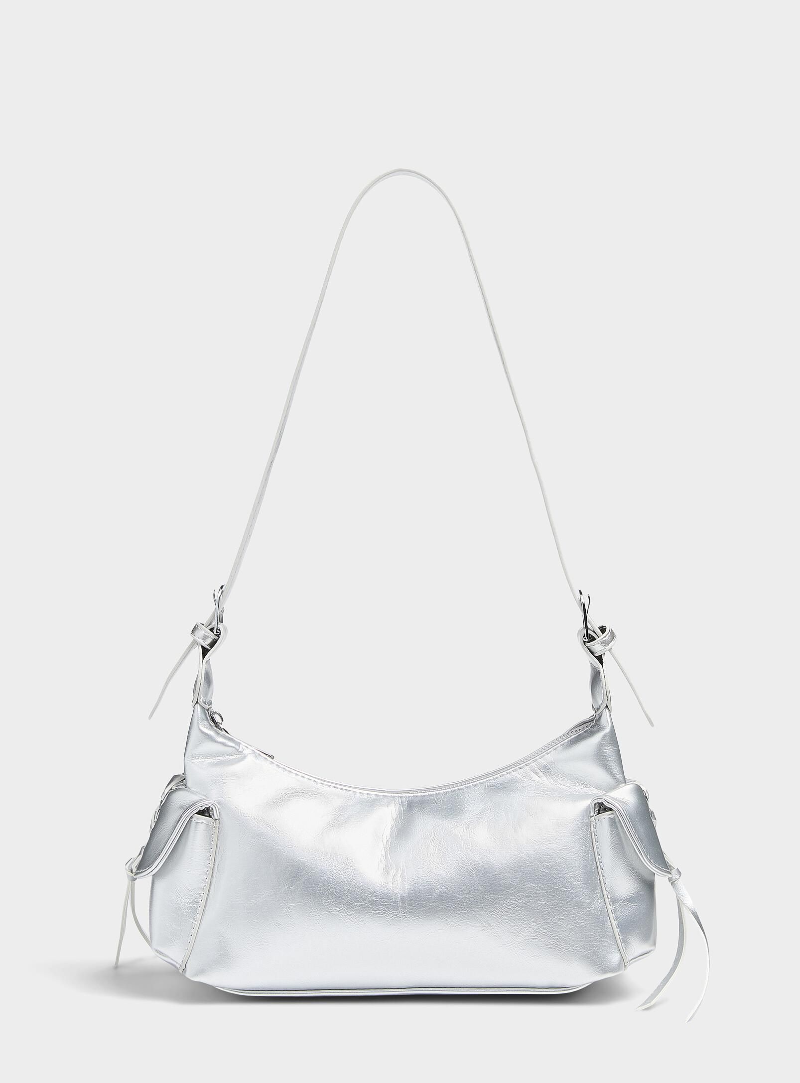 Wallet shoulder bag／silver Shoulder Bag - Silver – The Longship