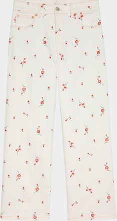 Rails Getty Floral Crop Jeans