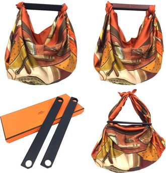 Herm&egrave;s Indigo Blue Rouge H Eco-Bag (Pre-Owned)