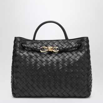 Bottega Veneta Medium Andiamo bag in black