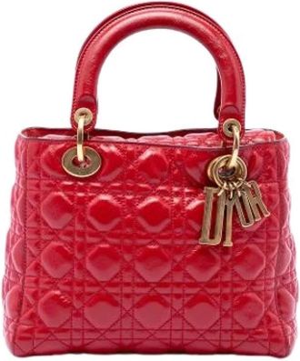 Dior Pre-owned Supple Lady - - Pre-owned - Donna - Rosso - ONE SIZE