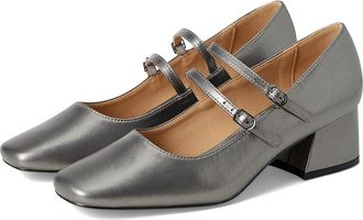 Journee Collection Nally Womens Shoes Pewter : 9.5 M, Faux Leather