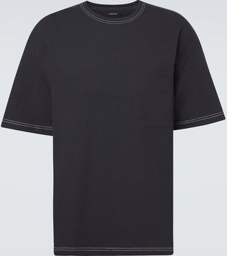 Christophe Lemaire Cotton and linen T-shirt