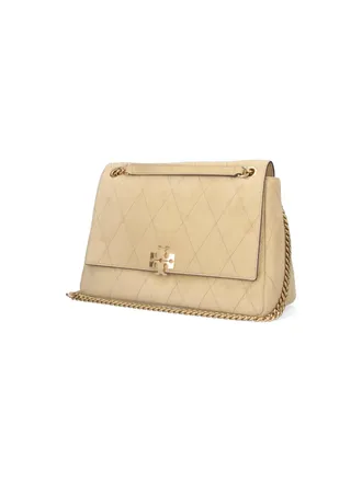 Tory Burch Womens Bags Grey Bovine Suede